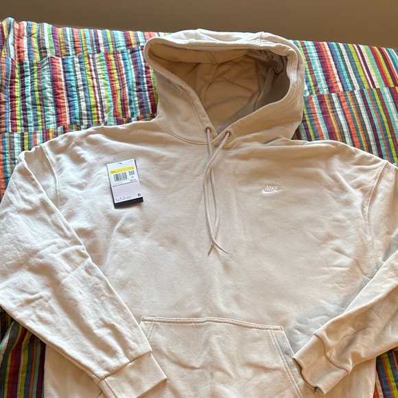 Nike Other - Nike Men's Hoodie in Soft Cream size small oversized will fit up to large nwot
